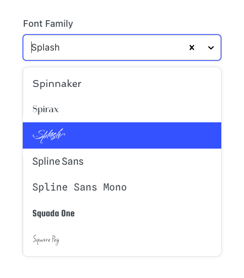 wordpress blocks google fonts integration
