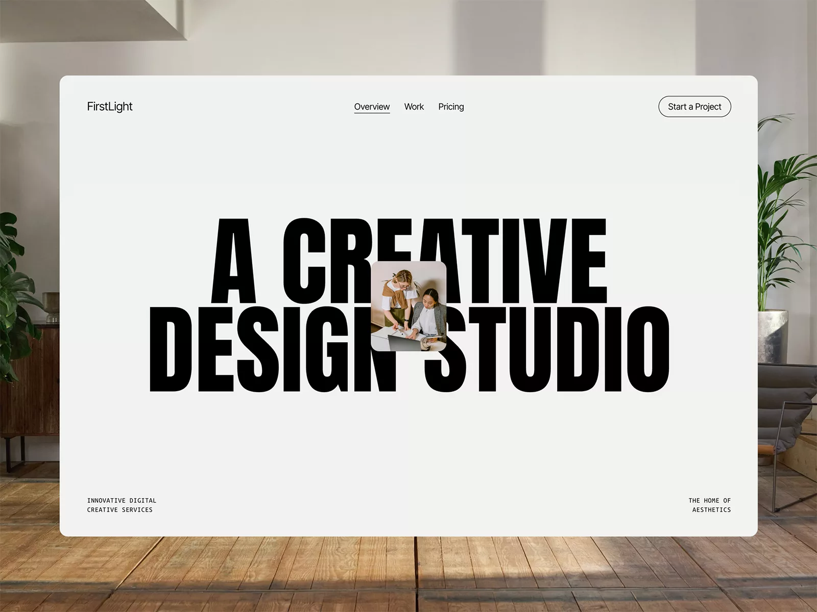 Firstlight | creative agency wordpress theme