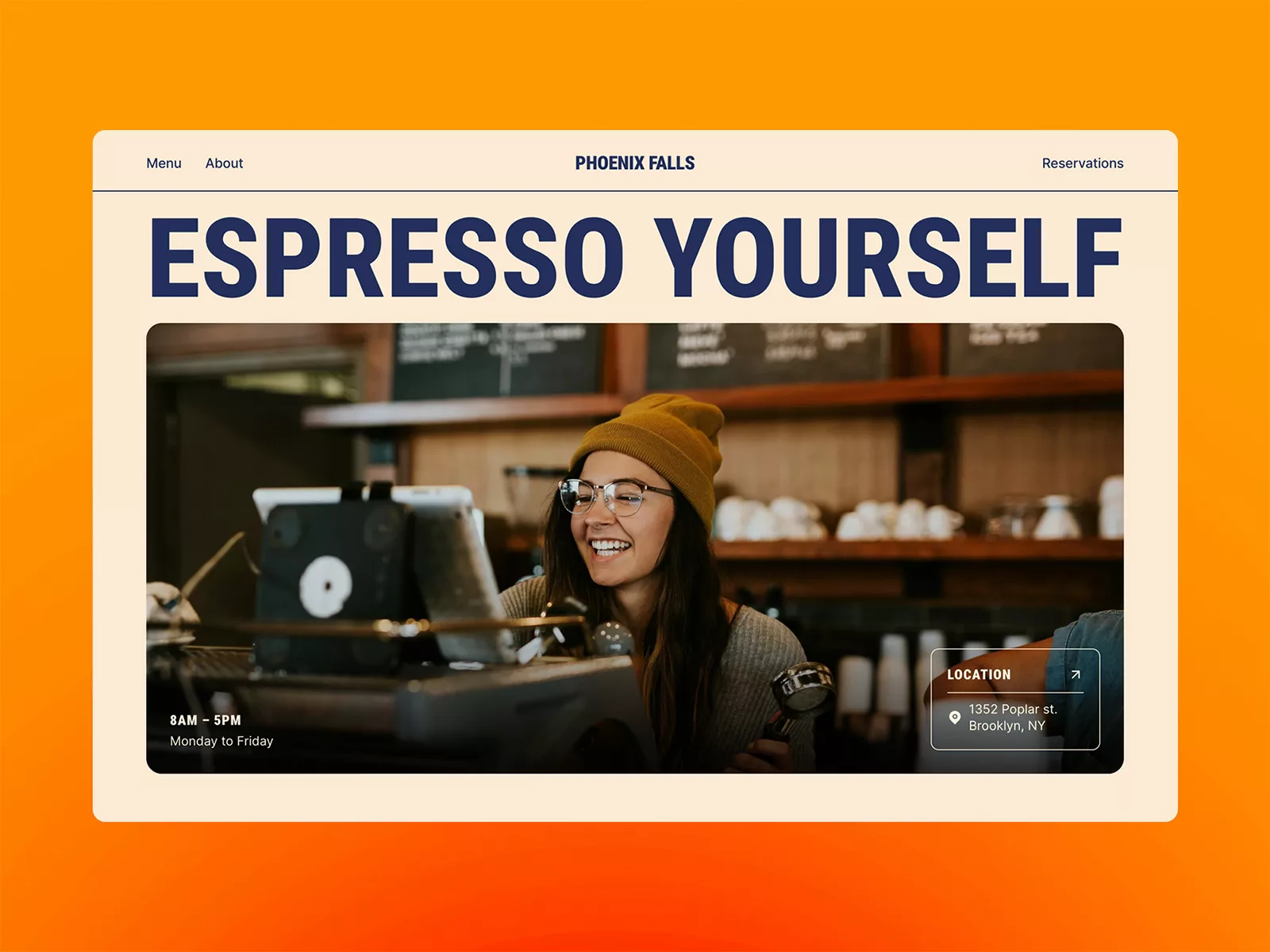 Cafe or Restaurant WordPress theme